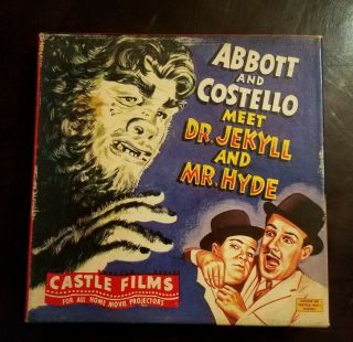 Castle Films 8mm 852 Abbott And Costello Meet Dr.  Jekyll And Mr.  Hyde