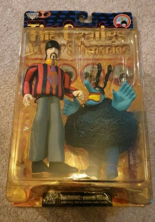 Mcfarlane Toys - Beatles Yellow Submarine Carded Ringo Star Figure 1999