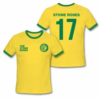 Official Stone Roses Merchandise Brazil T - Shirt Tour 2017 Xl &