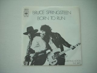 Bruce Springsteen: Born To Run/meeting Across The River (germany 7 " Vinyl 3661)