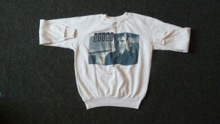 " Sting " Large White Sweat Shirt.  Dream Of The Blue Turtles European Tour 85/86.