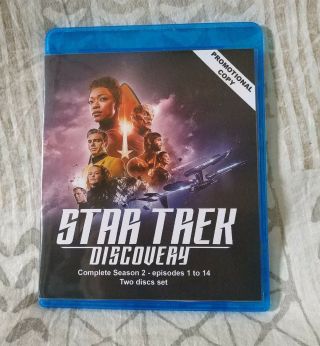 Star Trek Discovery Season 2 Blu Ray 2019 Region Worldwide Promotional