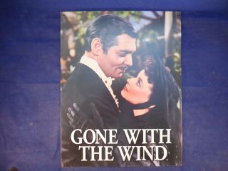 Gone With The Wind Tin Poster Sign Of The Famous Kiss Scarlett And Rhett