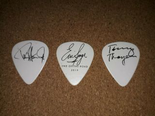 Kiss End Of The Road Paul Stanley Tommy Thayer Eric Singer Guitar Picks Plectrum