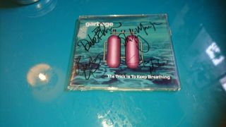 Garbage Autographed Cd Single - Trick Is To Keep Breathing