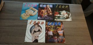 Madonna Official Icon Fan Club Magazines Bundle From Early 90s