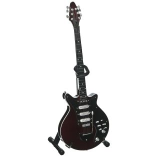 Brian May Signature Red Special Mini Guitar Model Collectible Queen Gift Desktop