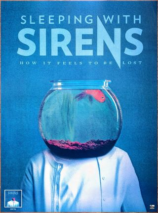 Sleeping With Sirens How It Feels To Be Lost 2019 Ltd Ed Rare Huge Tour Poster