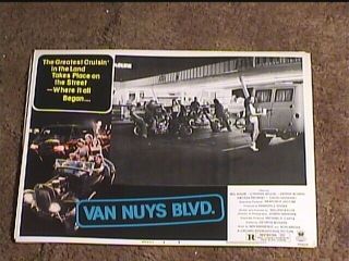 Van Nuys Blvd 1979 Lobby Card 8