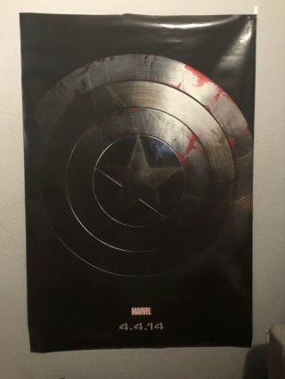Captain America: The Winter Soldier | Movie Poster | 27x40 Double Sided