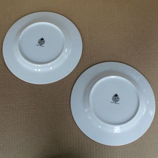6 Royal Worcester Fine Porcelain Evesham 8 1/8” Salad Plates England - Gold Trim 5