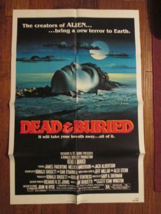 Dead And Buried - Movie Poster - Robert Englund
