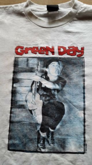 Green Day Concert Tour T - Shirt 1991 Size Large