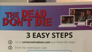 The Dead Don’t Die,  Digital Code Only,  From Blu - Ray