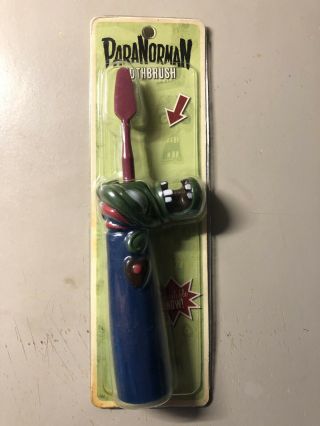 2012 Paranorman Toothbrush Ultra Rare Promotional Zombie Collectable