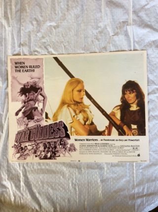 Terence Young’s War Goddess 11x14 Lobby Card