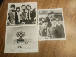 The Beatles 1960’s “fan Club” 8” By 10” Glossy Photos In