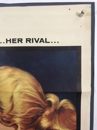GATHERING OF EAGLES Movie Poster (Good) One Sheet 1963 Rock Hudson 1594 3
