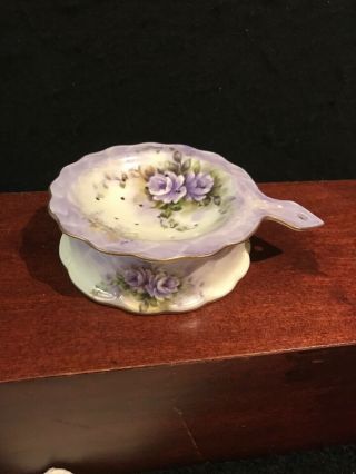 Hand Painted Porcelain Tea Strainer - 780