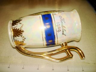 Vintage 1929 Porcelain Straw Sip Spa Cup – Karlsbad Karlovy Vary Czech Rep Nr
