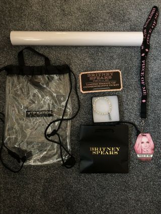 Britney Spears Piece Of Me Tour Vip Merch & Bag