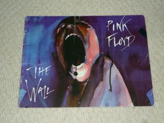 Pink Floyd - The Wall Tour Programme 1980 / 1981