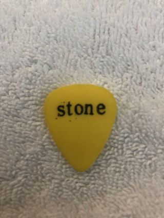 Pearl Jam Guitar Pick Stone Gossard Rare Look Rare