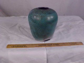 Vintage Ben Owen Iii North Carolina Pottery Vase - - 1986