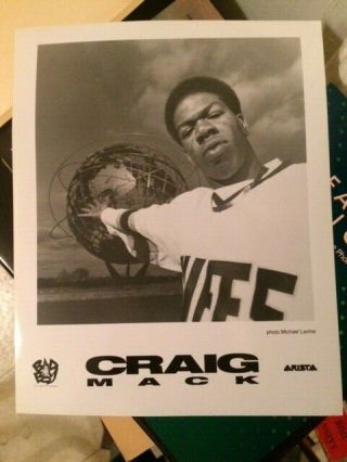 Craig Mack Vintage Hip Hop Promo Pics Rap Promo Material