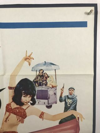 JOHN COME HOME Movie Poster (Fine, ) One Sheet 1965 Shirley MacLaine 1264 3