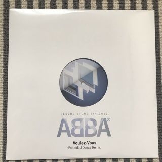 Abba Voulez - Vous Remix Rsd 12” Blue Vinyl Remix Rare Still
