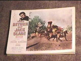 Return Of Jack Slade 1955 Lobby Card 5