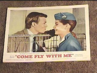Come Fly With Me 1963 Lobby Card 4