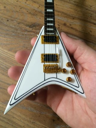Randy Rhoads Ozzy Osbourne Custom Concorde V Tribute Mini Guitar