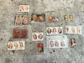 Marilyn Monroe Stamps,  James Dean Stamp