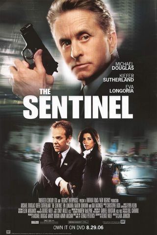 Sentinel Dvd Poster Orig Movie Poster One Sided 27x40