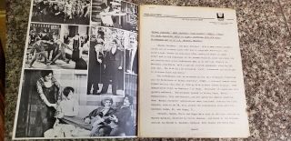 Marx Brothers ' Animal Crackers ' 1974 Universal Re - release Press Kit 3