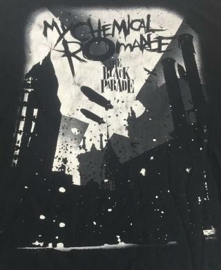 My Chemical Romance Medium T Shirt The Black Parade 2007 Tour