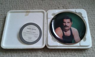 Freddie Mercury/queen : Plate/coa/box