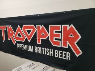 Iron Maiden Trooper Beer Huge Banner
