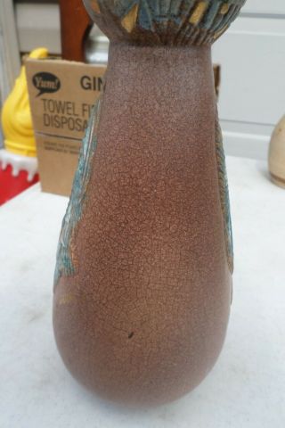 AWESOME Vintage Sascha Brastoff Pottery Vase 10 