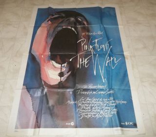 Pink Floyd The Wall Italian Movie Poster Large 1982 Collectible Music