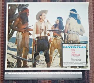 1968 Cantinflas " Por Mis Pistolas " Cinema Movie Poster Mexican Picture