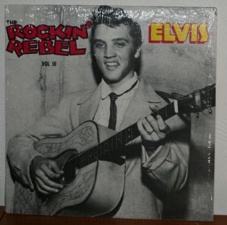 Elvis The Rockin Rebel Vol Iii Vinyl Record