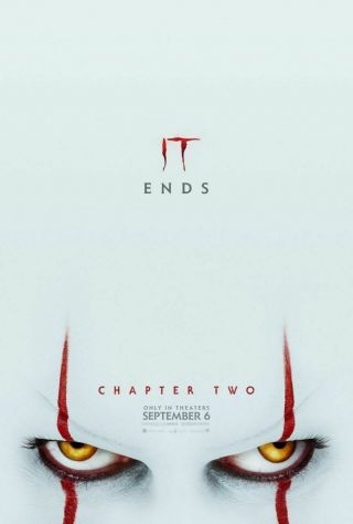 It Chapter Two - 2 - Ds Movie Poster 27x40 D/s Adv B - 2019 Stephen King