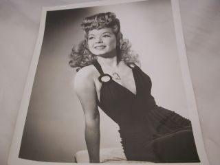 Frances Langford In " The Drene Show Starring Don Ameche " One Photo