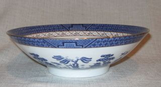 Royal Doulton Booths Real Old Willow Round Vegetable Serving Bowl