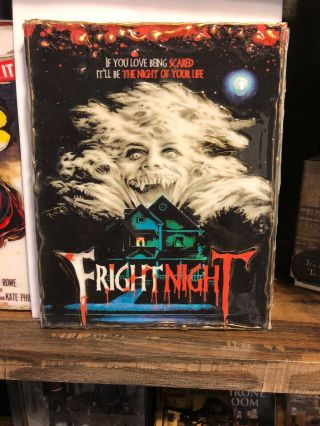 Fright Night 1985 8x10 Canvas Movie Poster Art 80’s Horror Memorabilia