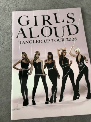 Girls Aloud Tangled Up Tour Concert Programme