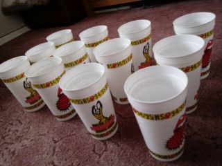 Rolling Stones Voodoo Lounge 94/95 tour promo cups x12 2